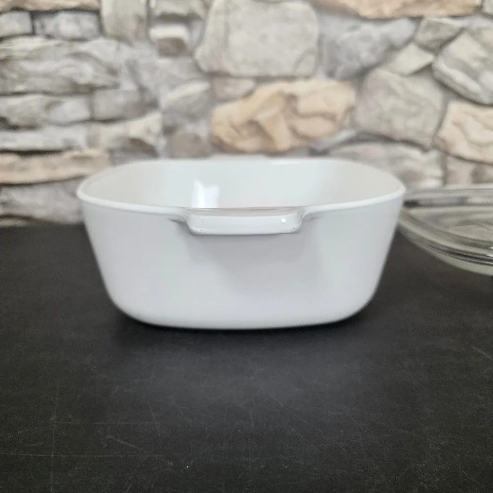 Corning‎ Ware Casserole Dish Cornflower 1 1/2 Qt P-1 1/2-B Retro Americana Vtg